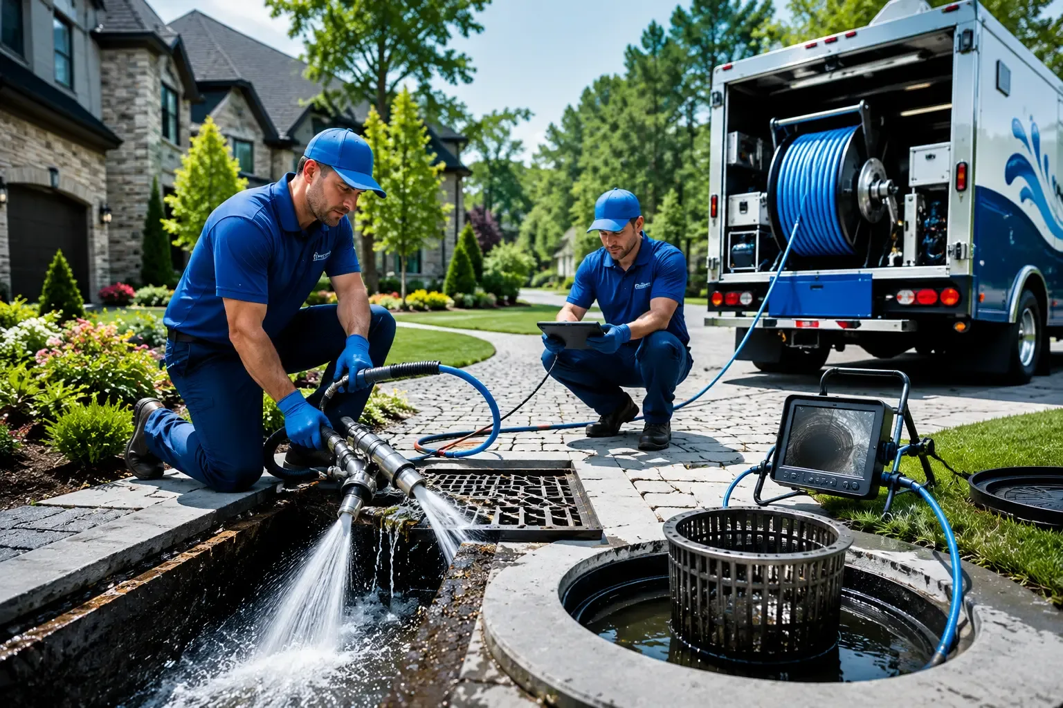 Local outdoor drain cleaning professionals in Mitchell, IN