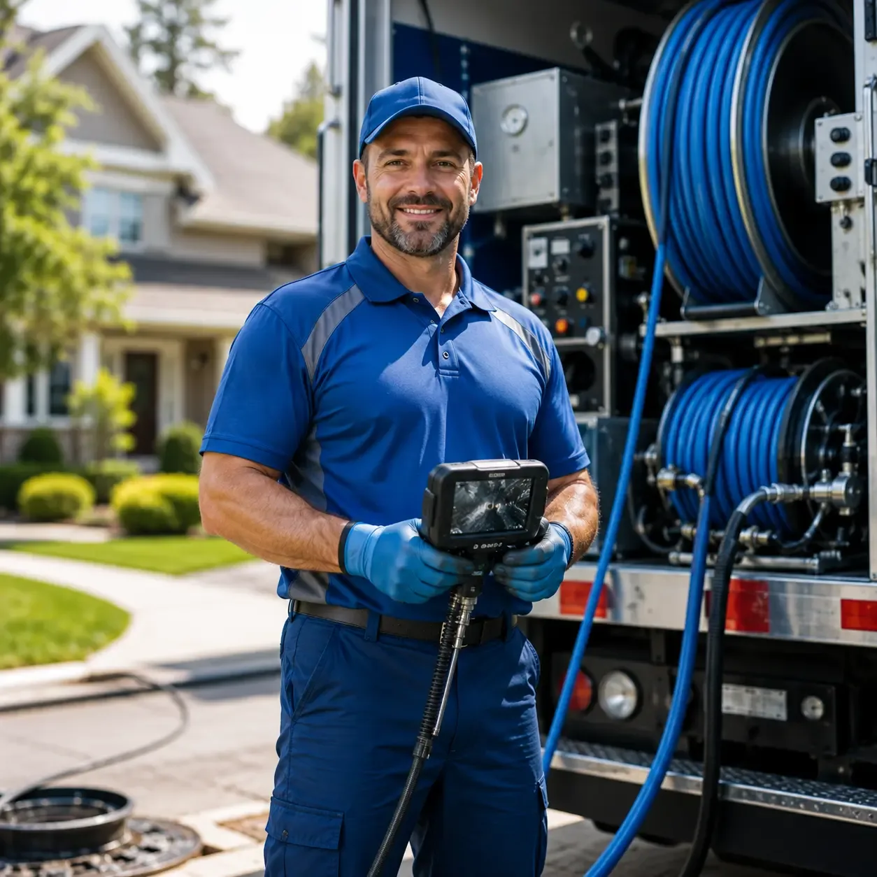 Local outdoor drain cleaning specialists in Mitchell, IN